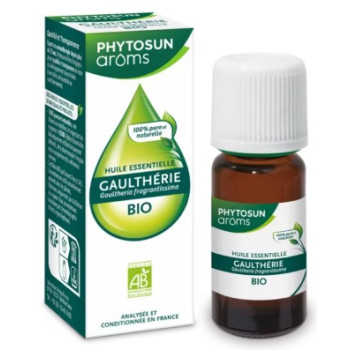 Huile Essentielle Gaulthérie Bio 10ml Phytosun Arôms