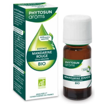 Essence Mandarine Rouge Bio 10ml Phytosun Arôms
