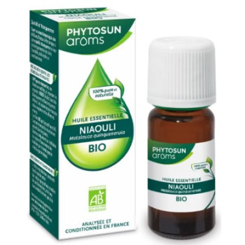 Huile Essentielle Niaouli Bio 10ml Phytosun Arôms