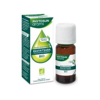 Huile Essentielle Ravintsara Bio 10ml Phytosun Arôms