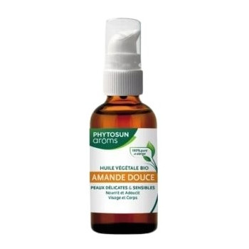 Huile Végétale Amande Douce Bio 50ml Phytosun Arôms