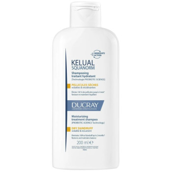 Kelual Squanorm Shampooing Pellicules Sèches 200ml Ducray