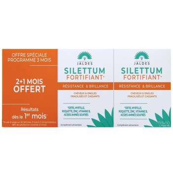 Silettum Fortifiant Résistance & Brillance 3x60cpr Jaldes