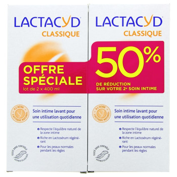 Soin Intime Lavant 2x400ml Lactacyd