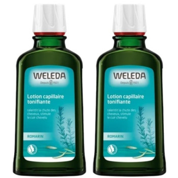 Lotion Capillaire Tonifiante au Romarin 2x100ml Weleda