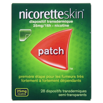 NicoretteSkin 25mg x28 patchs