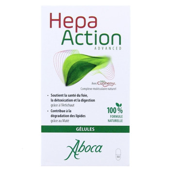 Hepa Action Advanced x50 gélules Aboca