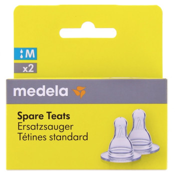 Tétine Standard Médium 2ème Age x2 Medela