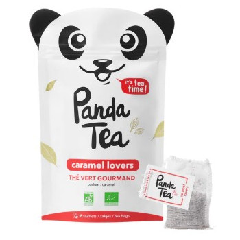 Thé Vert Caramel Lovers Bio x18 sachets Panda Tea