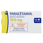 Paracétamol Biogaran 500mg 16cpr