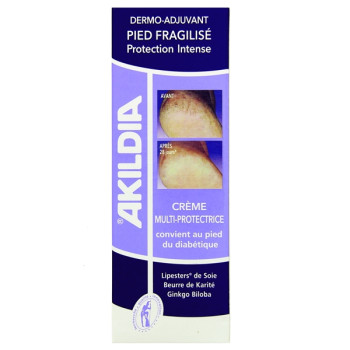 Akildia Crème Multi-Protectrice Pied du Diabétique 75ml