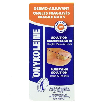Onykoleïne Solution Assainissante Ongles Mains & Pieds 10ml