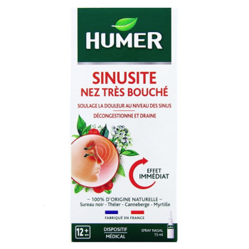 Humer Sinusite Nez Très Bouché Spray 15ml