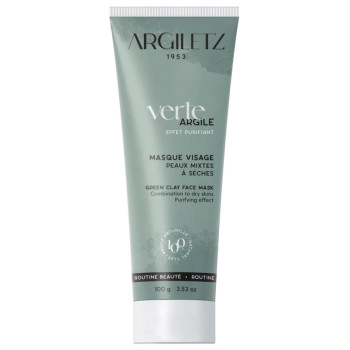 Masque Visage Argile Verte 100g Argiletz
