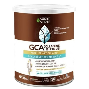GCA Collagène Bifidus 390g Santé Verte