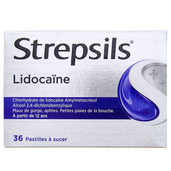Strepsils Pastilles Lidocaïne x36