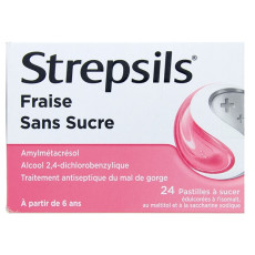Strepsils Pastilles Fraise Sans...