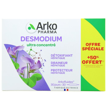 Arkofluides Desmodium x30 ampoules dont 50% Offert Arkopharma