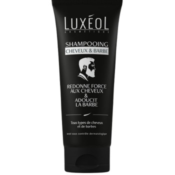 Luxéol Shampooing Cheveux & Barbe 200ml