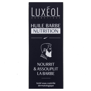 Luxéol Huile Barbe Nutrition 50ml