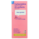 Carbocisteine Enfant 2% Sans...