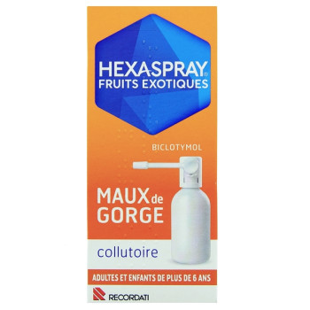 Hexaspray Fruits Exotiques Collutoire 30g