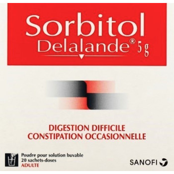 Sorbitol Delalande 5g 20sachets