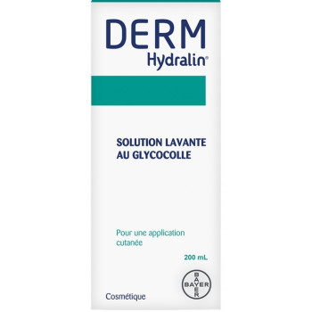 Derm Hydralin Solution Lavante au Glycocolle 200ml