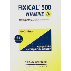 Fixical Vitamine D3 500mg/400UI...
