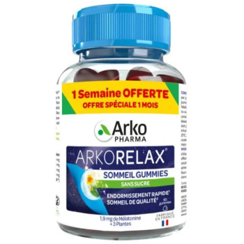 Arkorelax Sommeil x60 gummies Arkopharma