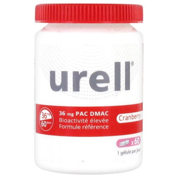 Urell 36mg PAC Cranberry x60 gélules Pharmatoka