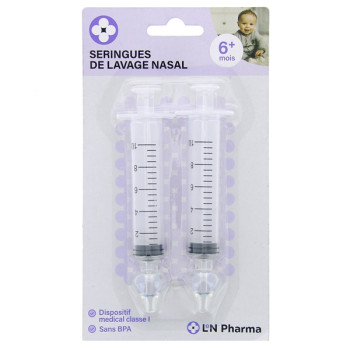 Seringues Lavage Nasale x2 L2N Pharma