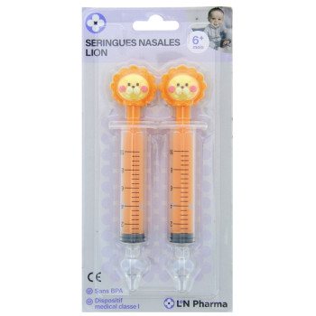 Seringues Lavage Nasale Lion x2 L2N Pharma