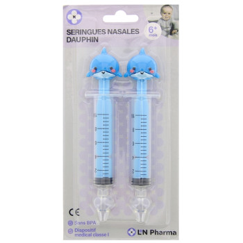 Seringues Lavage Nasale Dauphin x2 L2N Pharma