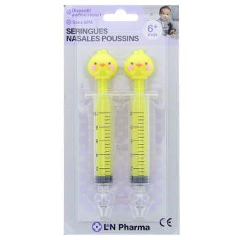 Seringues Lavage Nasale Poussins x2 L2N Pharma