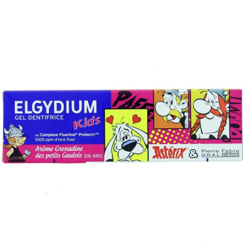Dentifrice Kids 3-6 ans Grenadine 50ml Elgydium