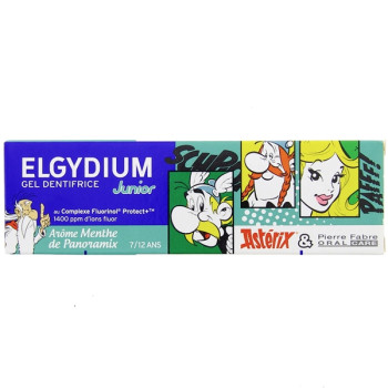 Dentifrice Junior 7-12 ans Menthe 50ml Elgydium
