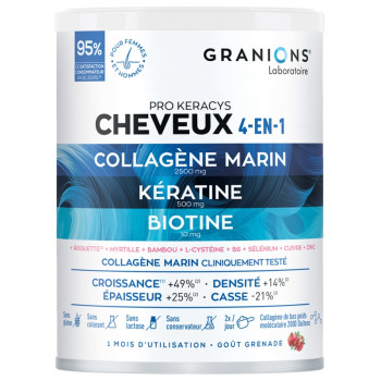 Pro Keracys Cheveux 4en1 Collagène 300g Granions