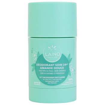 Déodorant Soin 24h Amande Douce Stick 60g Laino