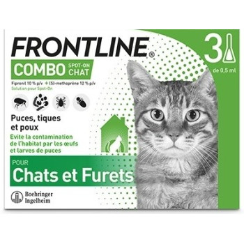 Frontline Combo Chat x3 pipettes