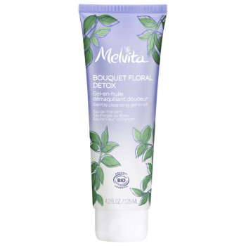 Bouquet Floral Detox Gel-en-huile Démaquillant Douceur Bio 125ml Melvita