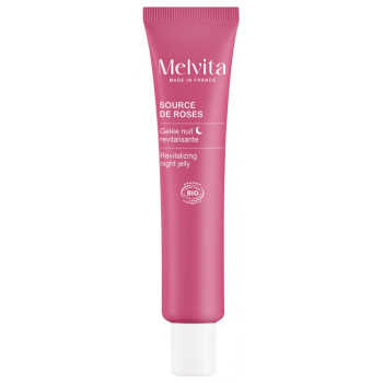 Source de Roses Gelée Nuit Revitalisante Bio 40ml Melvita