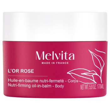 L'Or Rose Huile-en-Baume Nutri-Fermeté Corps Bio 170ml Melvita