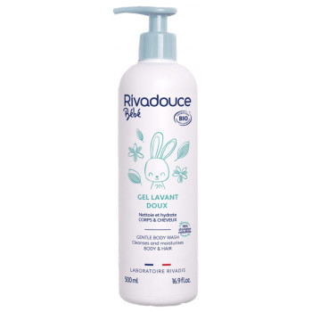 Bébé Gel Lavant Doux Bio 500ml Rivadouce
