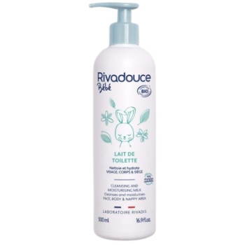 Bébé Lait de Toilette Bio 500ml Rivadouce