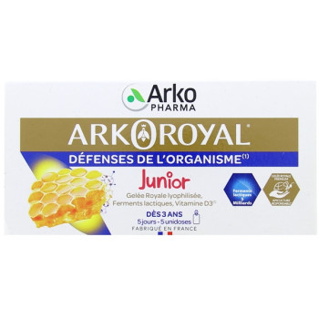 Arkoroyal Junior Défenses de l'organisme x5 unidoses Arkopharma