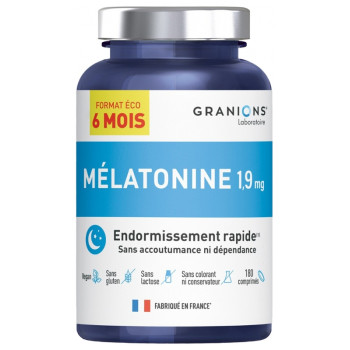 Mélatonine 1,9mg x180cpr Granions