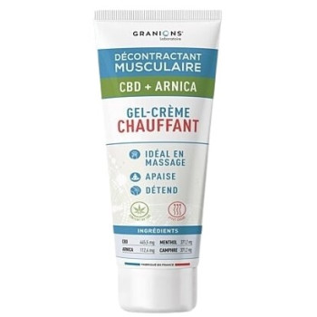 Décontractant Musculaires Gel-Crème Chauffant 75ml Granions