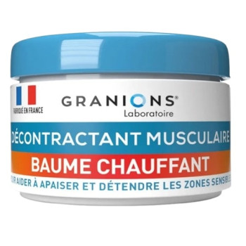 Décontractant Musculaires Baume Chauffant 27,5ml Granions