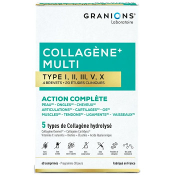 Collagène+ Multi Action Complète x60cpr Granions